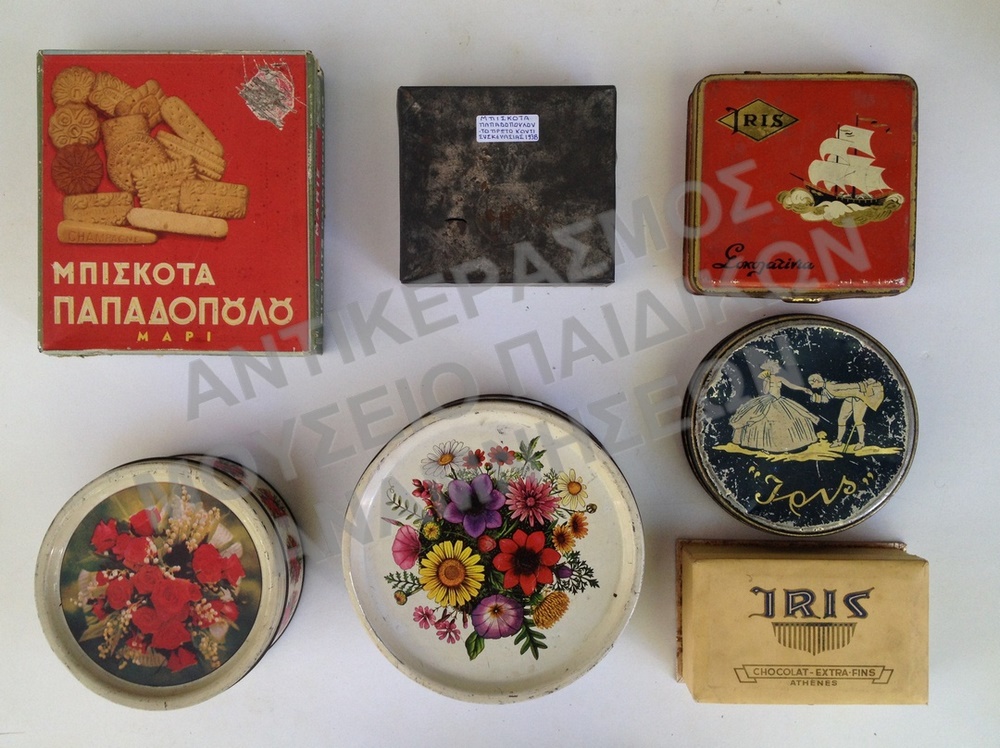 ΚΟΥΤΙΑ ΓΛΥΚΩΝ ΑΠΌ ΔΙΑΦΟΡΑ ΖΑΧΑΡΟΠΛΑΣΤΕΙΑ, 1960-1970