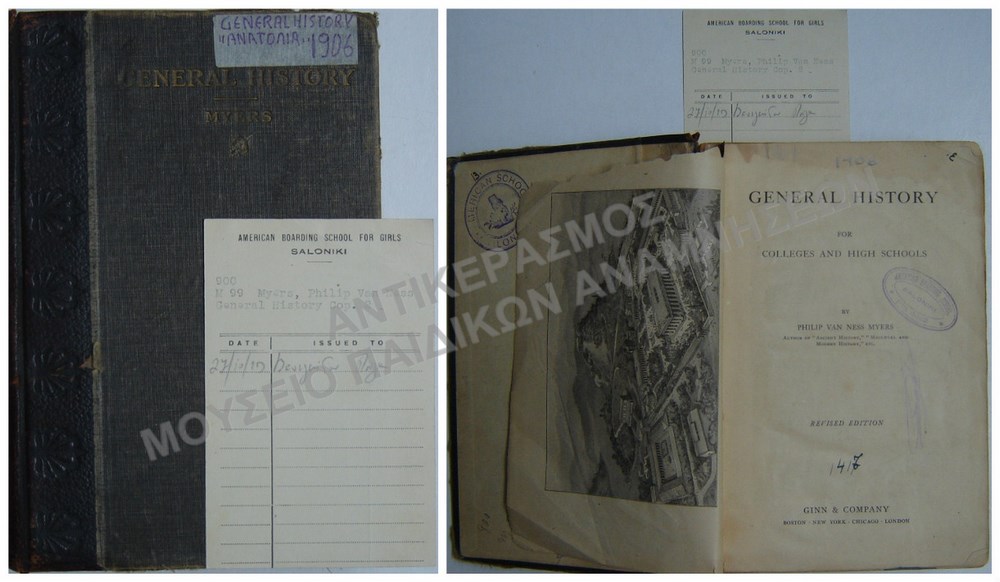 GENERAL HISTORY,ANATOLIA COLLEGE, 1906