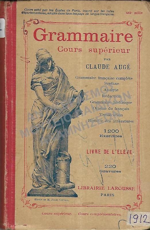 GRAMMAIRE, 1912