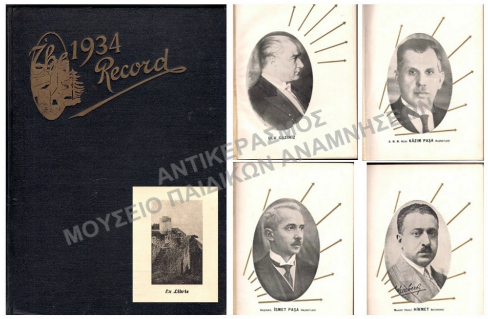 1934 THE RECORD AMERICAN COLLEGE , ISTAΝBUL