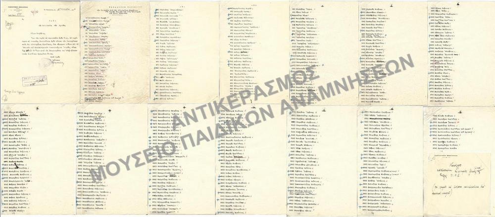 ΚΑΤΑΛΟΓΟΣ ΑΠΟΤΥΧΟΝΤΩΝ ΥΠΟΨΗΦΙΩΝ ΔΙΑ ΤΑΣ ΕΙΣΗΤΗΡΙΟΥΣ ΕΞΕΤΑΣΕΙΣ, 1935